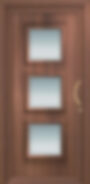 Porta da esterno in PVC con vetro Classic Dresda di D&V