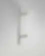 Maniglione fisso zancato per sistemi di ingresso in PVC di D&V